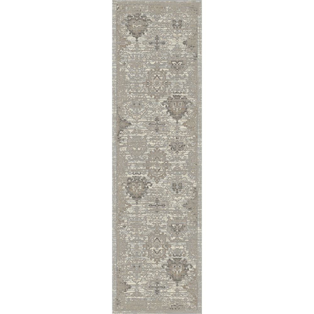 Dynamic Rugs 61795-060 Momentum 2.2 Ft. X 7.7 Ft. Finished Runner Rug in Ivory/Grey/Taupe
